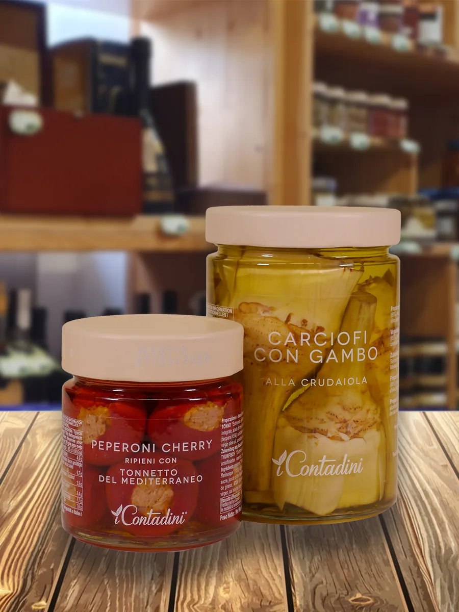 Carciofi e peperoni ripieni I Contadini web